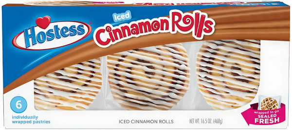 Hostess - Iced Cinnamon Rolls 468g